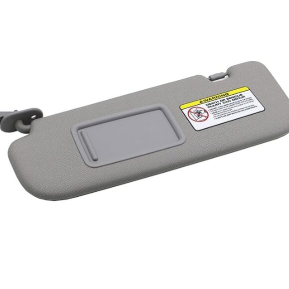 For 2011-2015 Hyundai Elantra Gray Left Hand Driver Side Sun Visor with Mirror - Picture 1 of 8